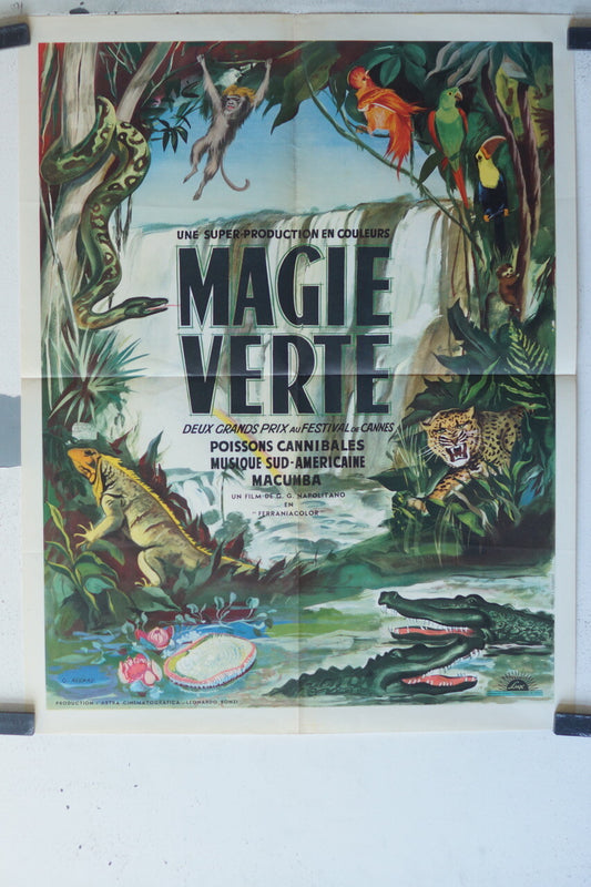 MAGIE VERTE MOVIE POSTER ORIGINAL 50x64 Magia verde 