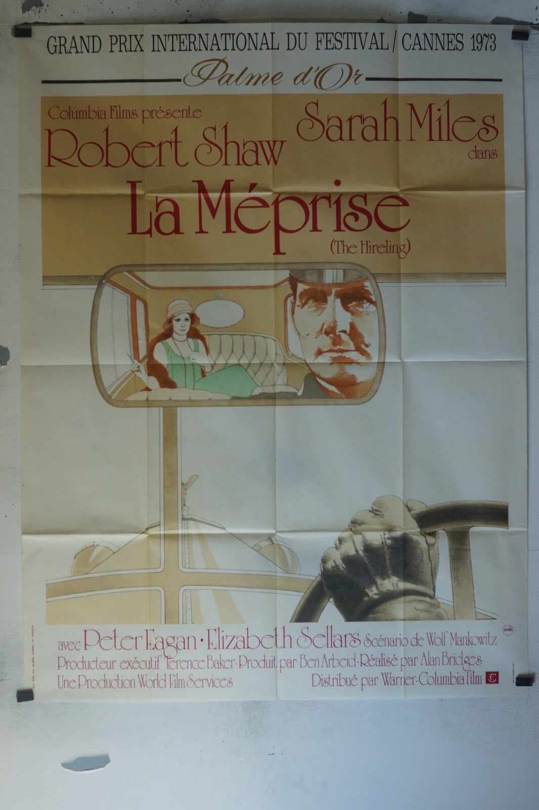 LA MÉPRISE MOVIE POSTER ORIGINAL 120x160 SARAH MILES