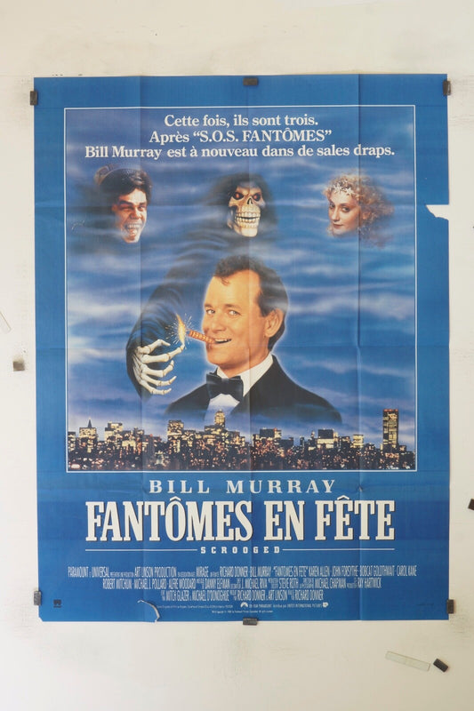 FANTÔMES EN FÊTE BILL MURRAY 120x160 ORIGINAL MOVIE POSTER