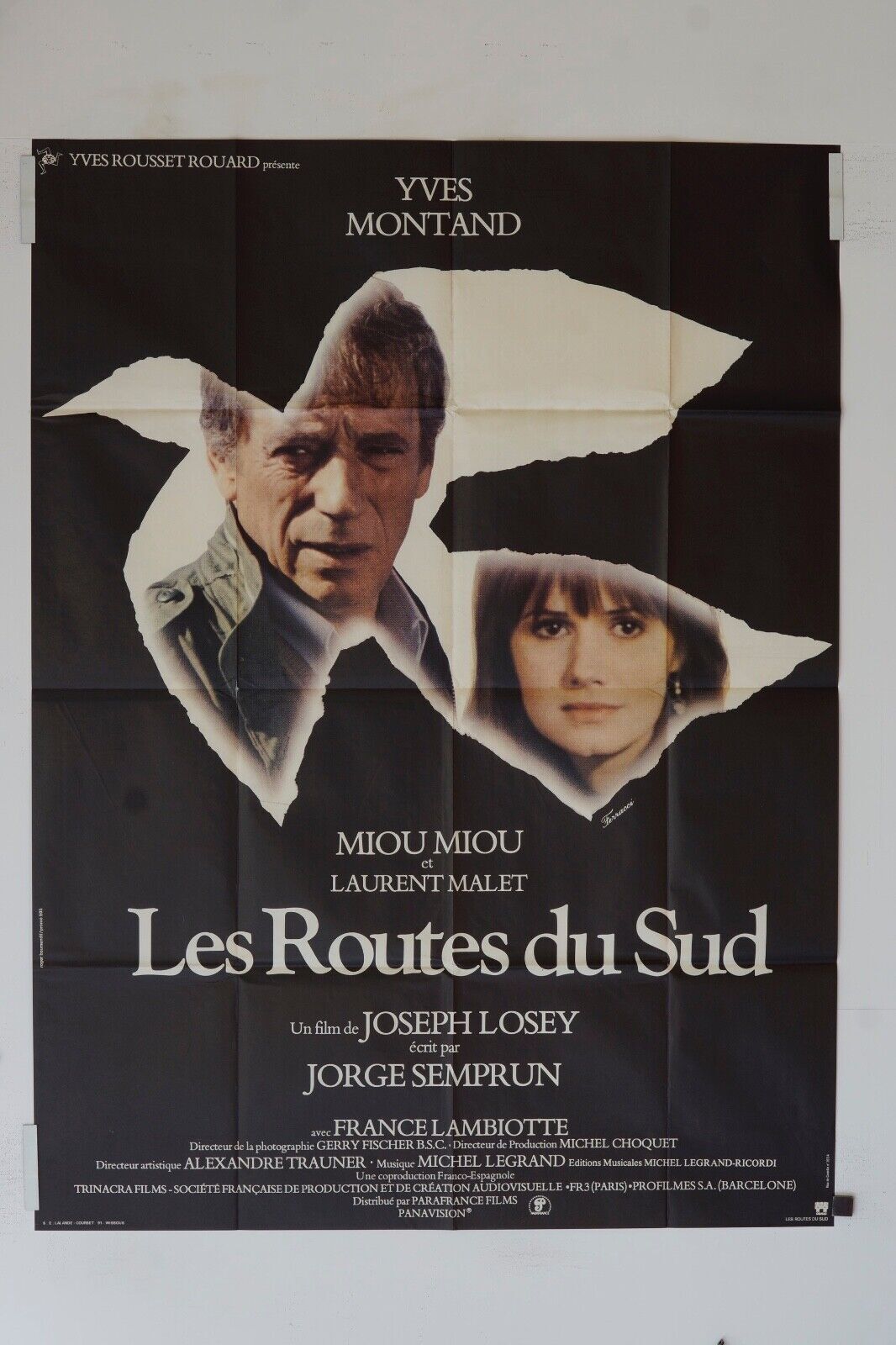 LES ROUTES DU SUD MOVIE POSTER ORIGINAL 120x160 MIOU-MIOU