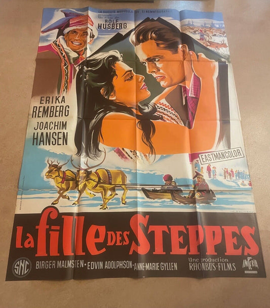 LA FILLE DES STEPPES MOVIE POSTER ORIGINAL 120x160 ERIKA REMBERG