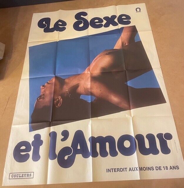 LE SEXE ET L’AMOUR ORIGINAL MOVIE POSTER 120x160