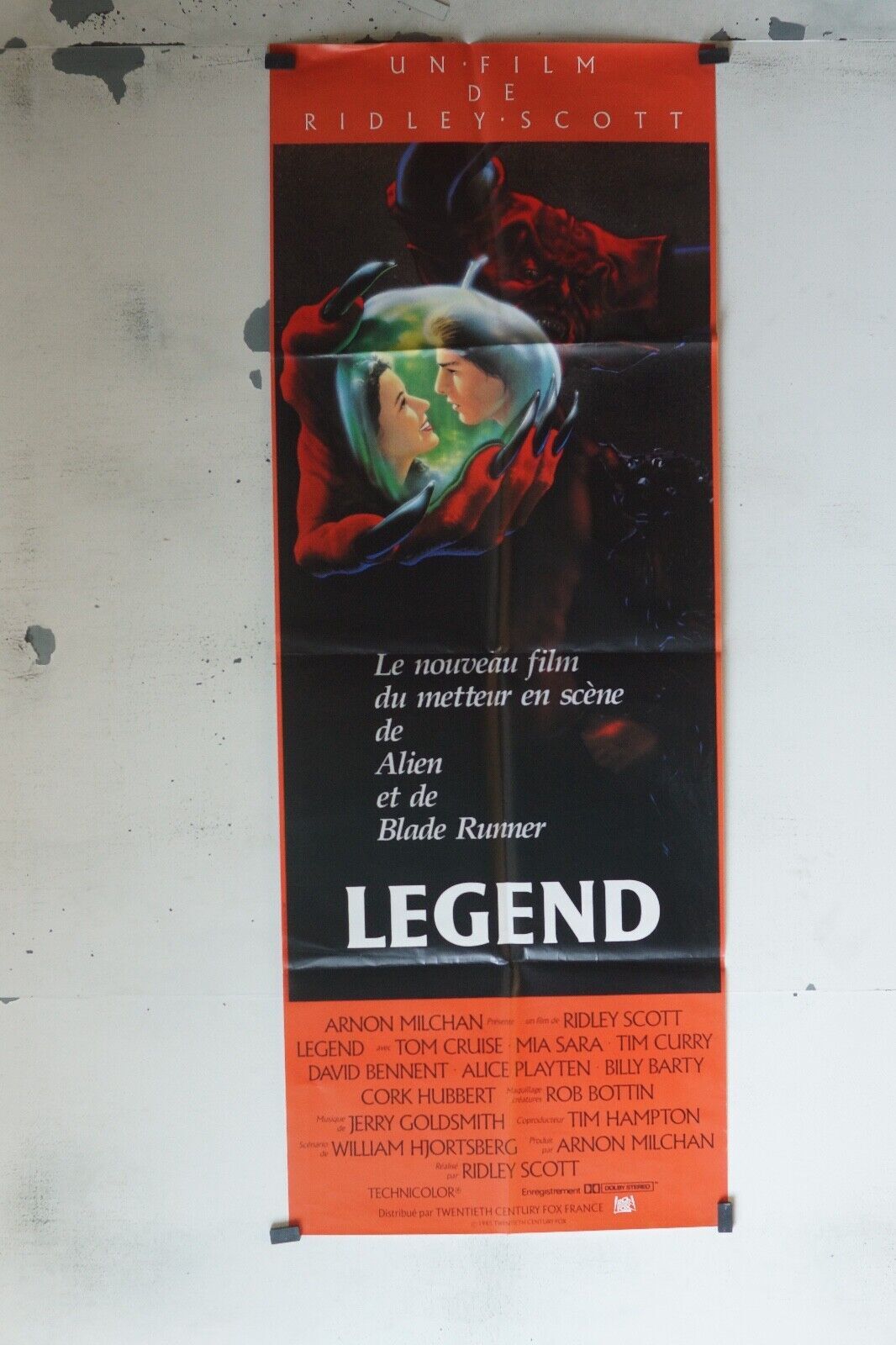 LEGEND POSTER ORIGINAL (60x160) RIDLEY SCOTT