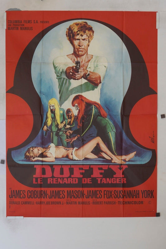 DUFFY LE RENARD DE TANGER MOVIE POSTER ORIGINAL 120x160 ALBERTO SORDI