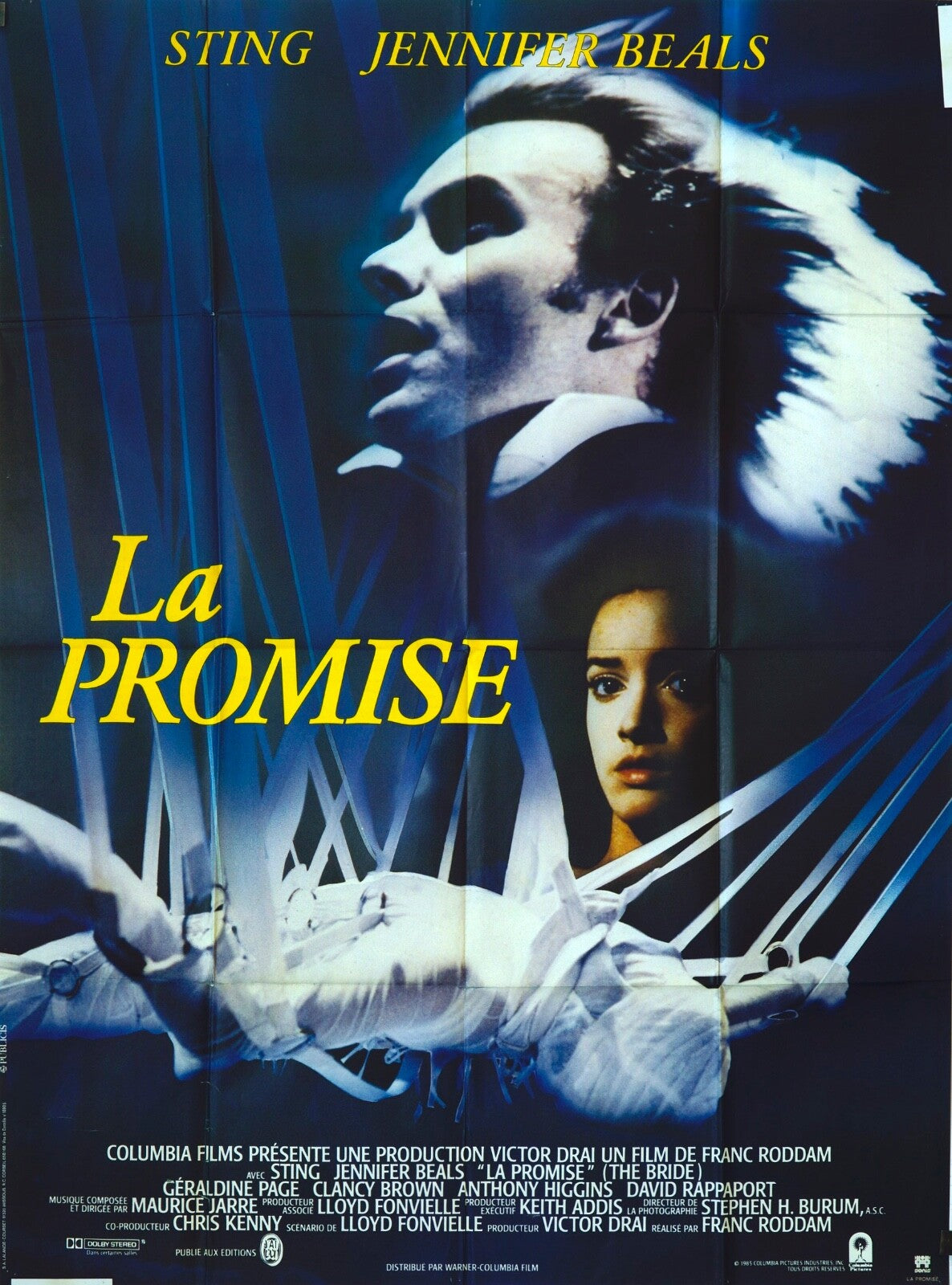 LA PROMISE MOVIE POSTER ORIGINAL 120x160 STING