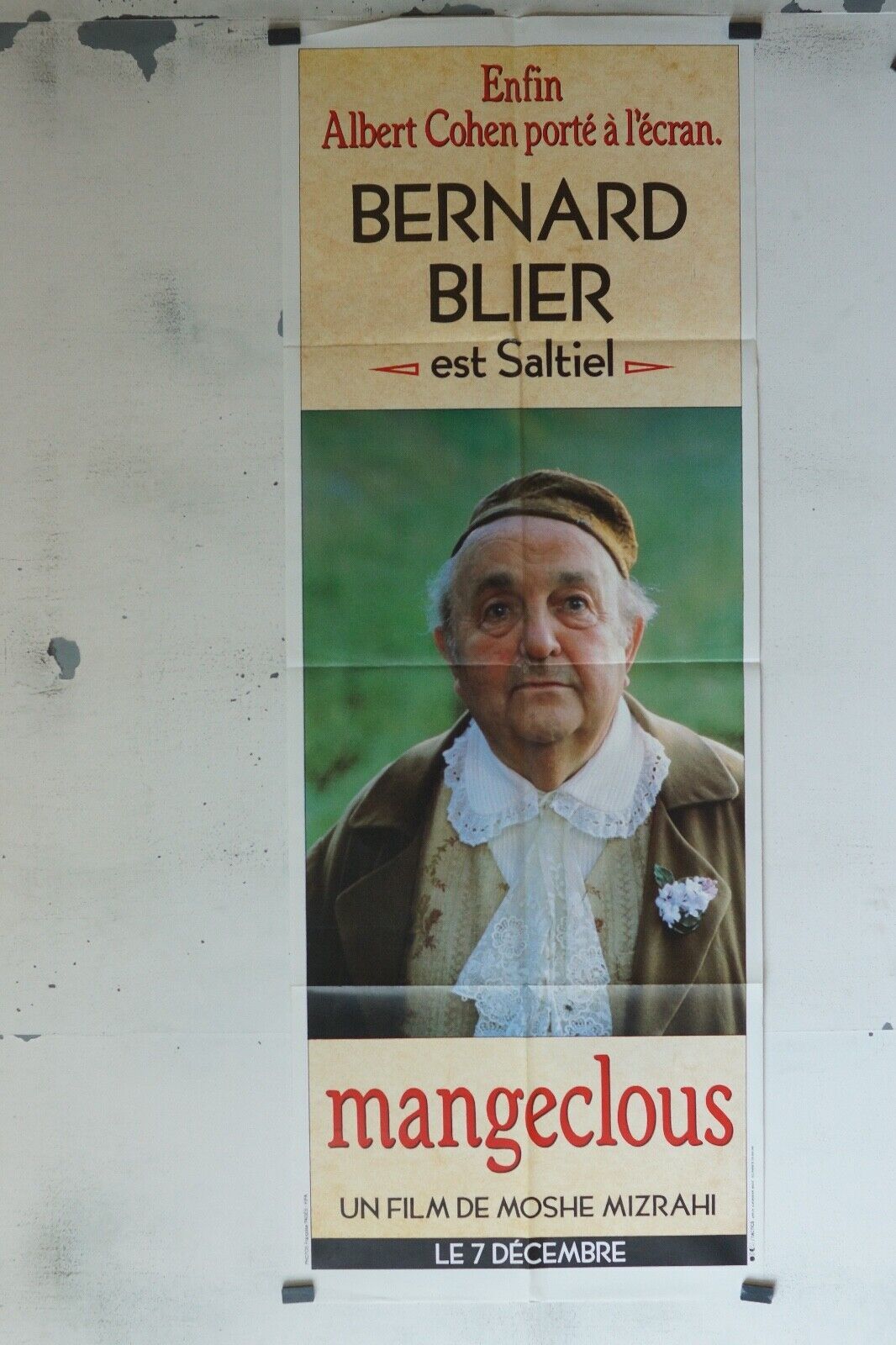 MANGECLOUS ORIGINAL 60x160  BERNARD BLIER