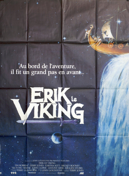 ERIK LE VIKING MOVIE POSTER ORIGINAL 120x160 TIM ROBBINS
