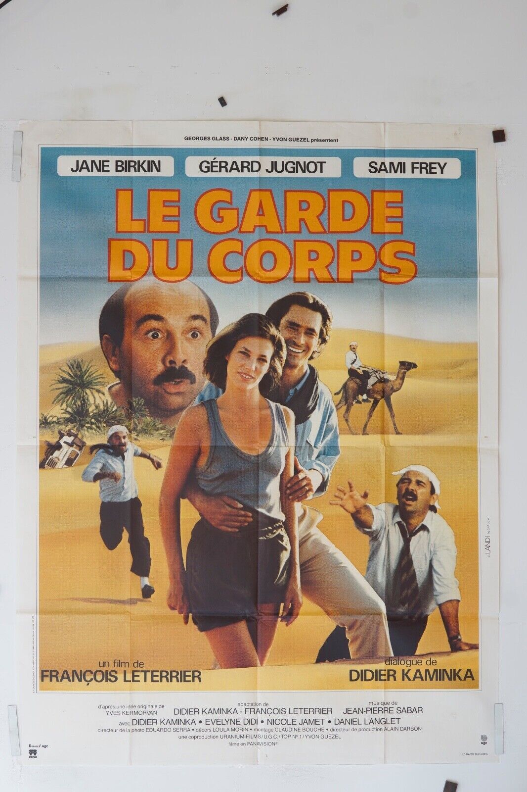 LE GARDE DU CORPS POSTER (120X160) JANE BIRKIN