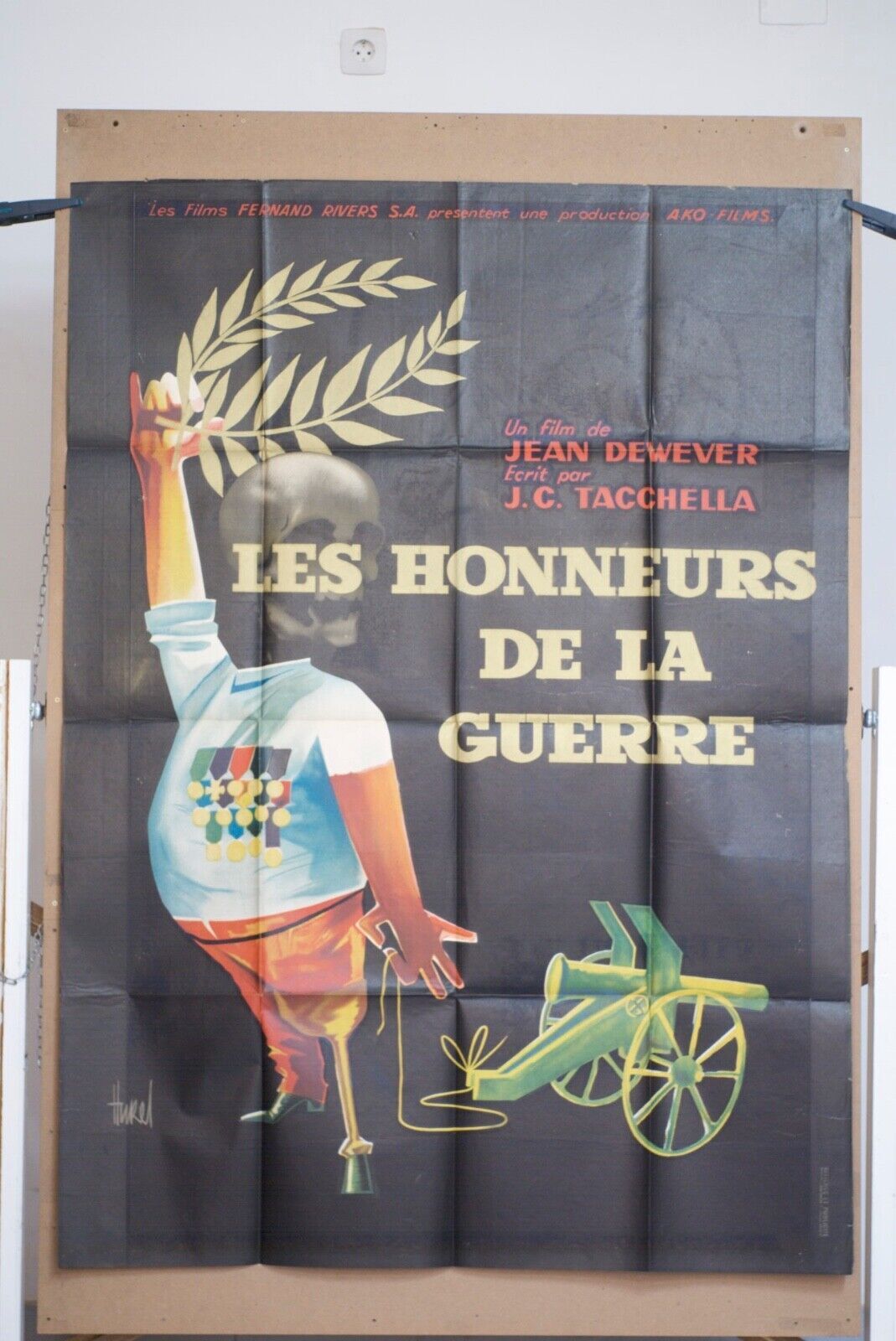 LES HONNEURS DE LA GUERRE POSTER ORIGINAL 120x160