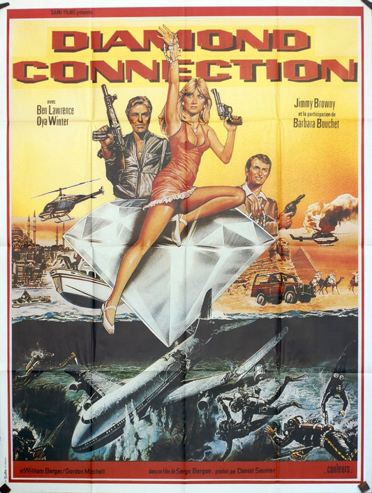 DIAMOND CONNECTION POSTER ORIGINAL 120x160 BEN LAWRENCE