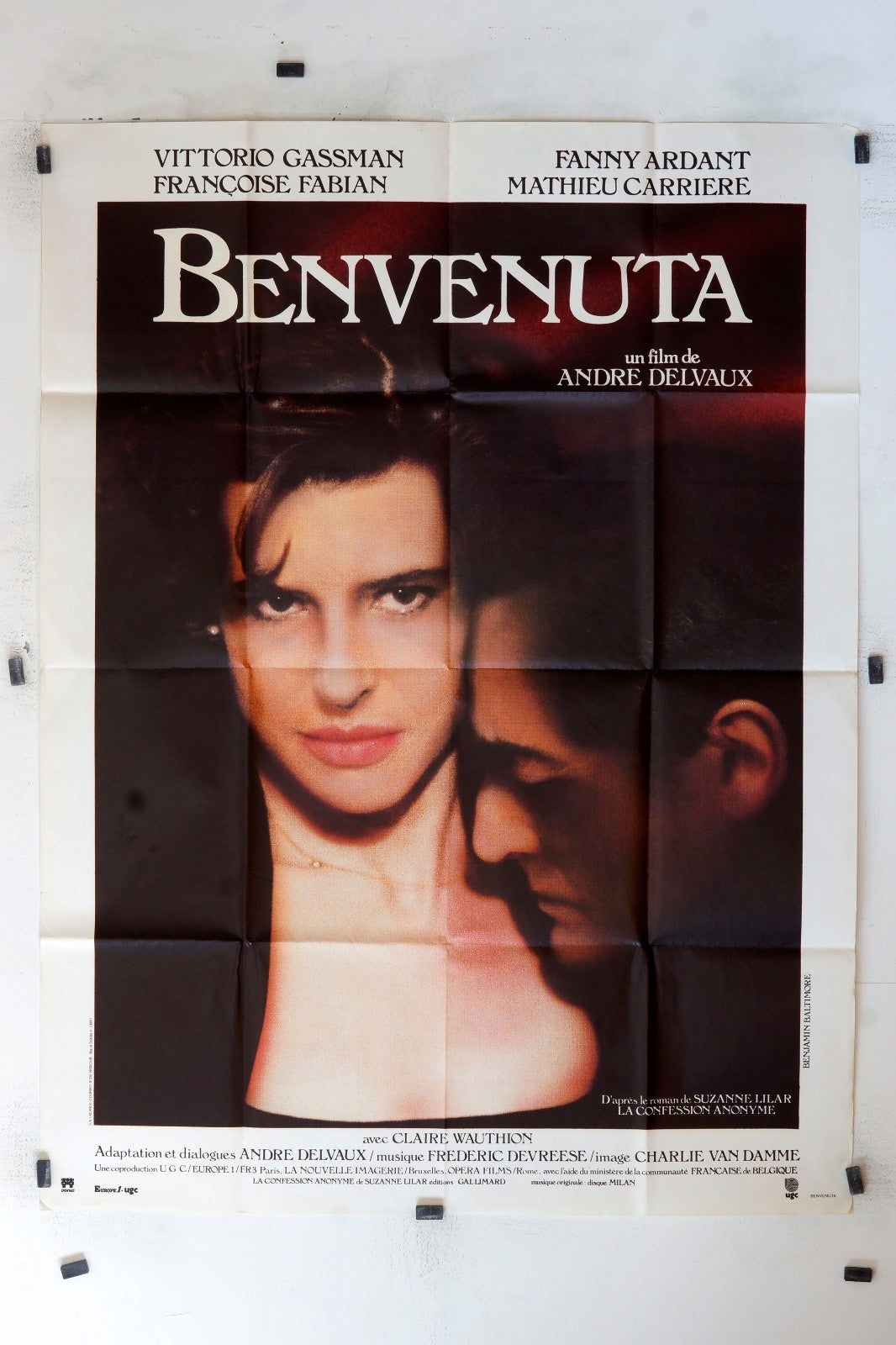 BENVENUTA VITTORIO GASSMAN ORIGINAL MOVIE POSTER 120x160