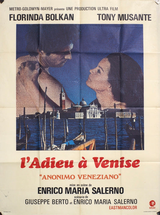 L’ADIEU À VENISE FLORINDA BOLKAN MOVIE POSTER  ORIGINAL 120x160
