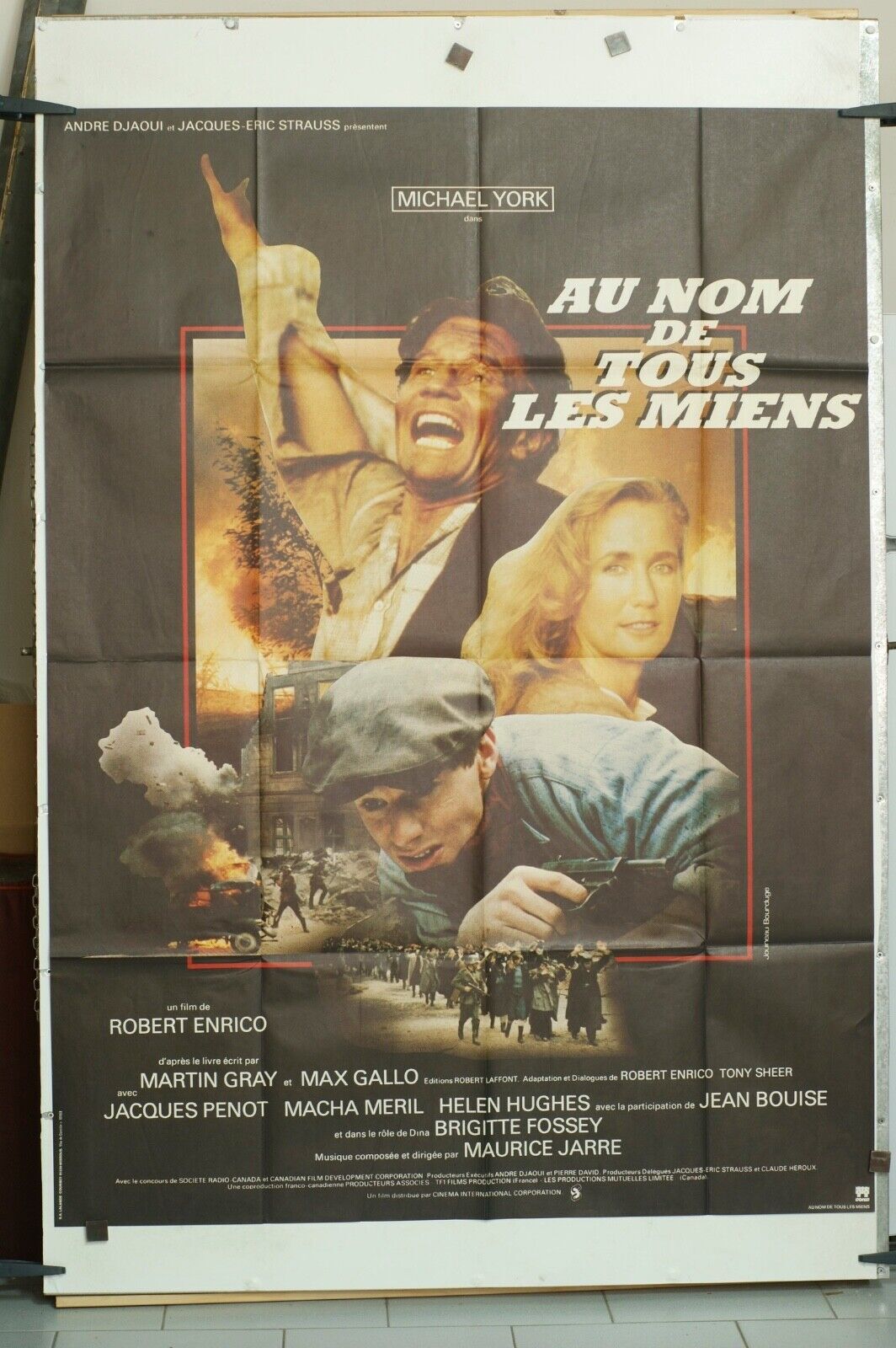 AU NOM DE TOUS LES MIENS MOVIE POSTER ORIGINAL 120x160 JACQUES PENOT