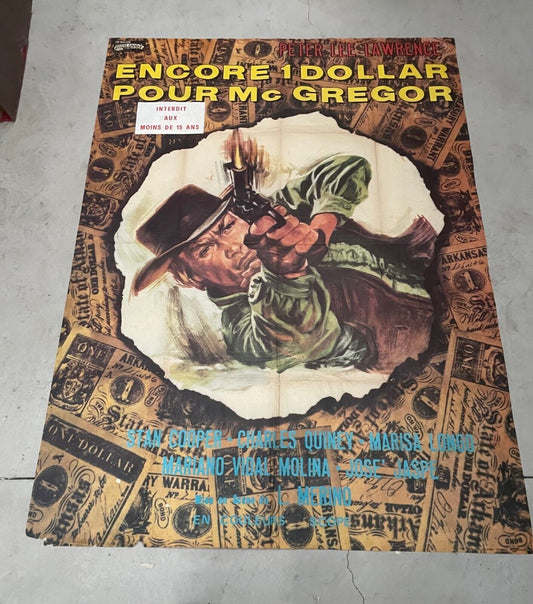 MORE DOLLARS FOR THE MACGREGORS (1970) ORIGINAL (120X160) STAN COOPER