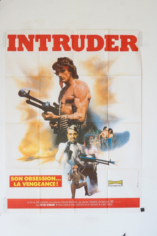 INTRUDER ORIGINAL MOVIE POSTER 120x160 PETER O’BRIAN