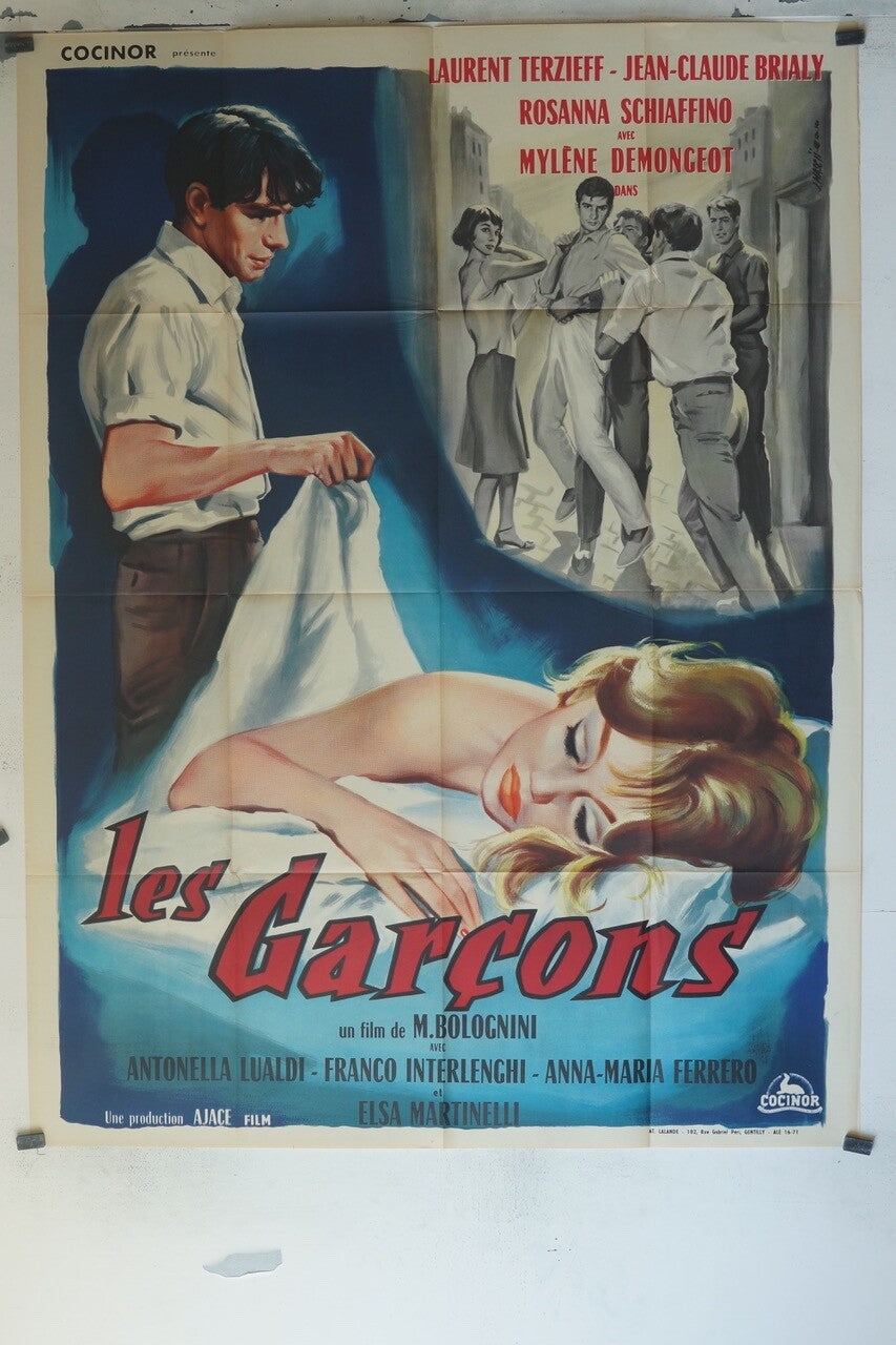 GARCONS MOVIE POSTER ORIGINAL 120x160 ANTONELLA LUALDI – FRANCO