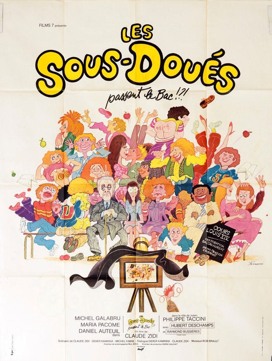 LES SOUS-DOUÉS MOVIE POSTER ORIGINAL 120X160 JOYCE INGALLS