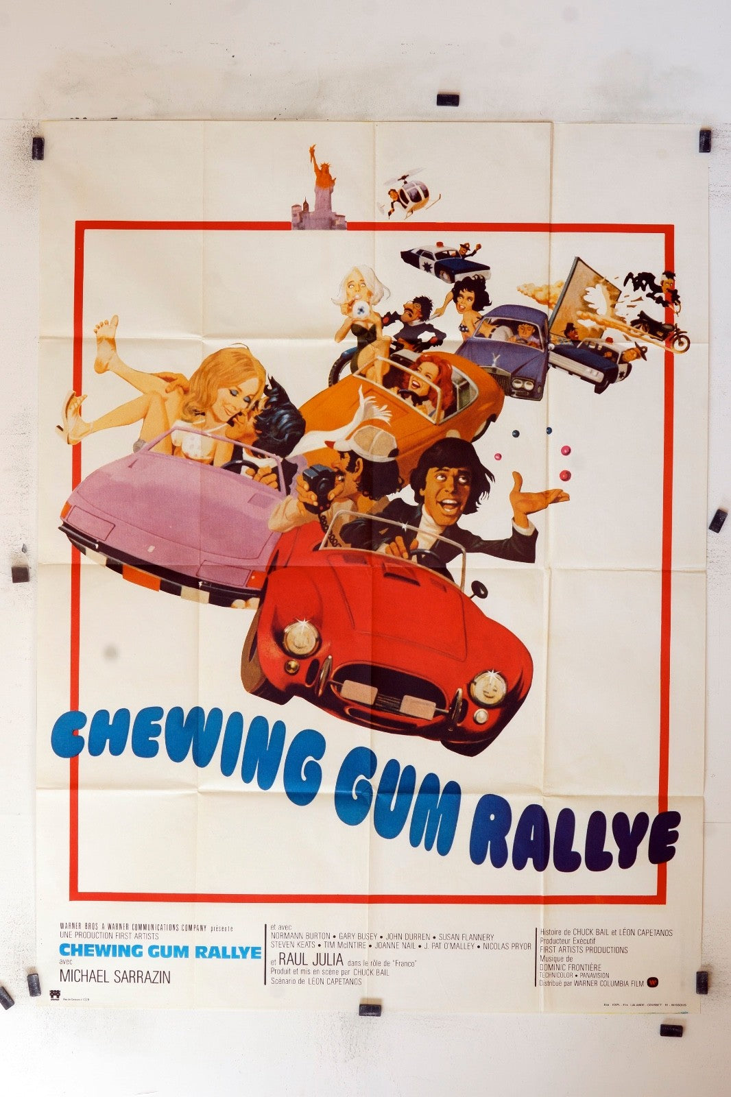 CHEWING GUM RALLYE MOVIE POSTER ORIGINAL (120X160)
