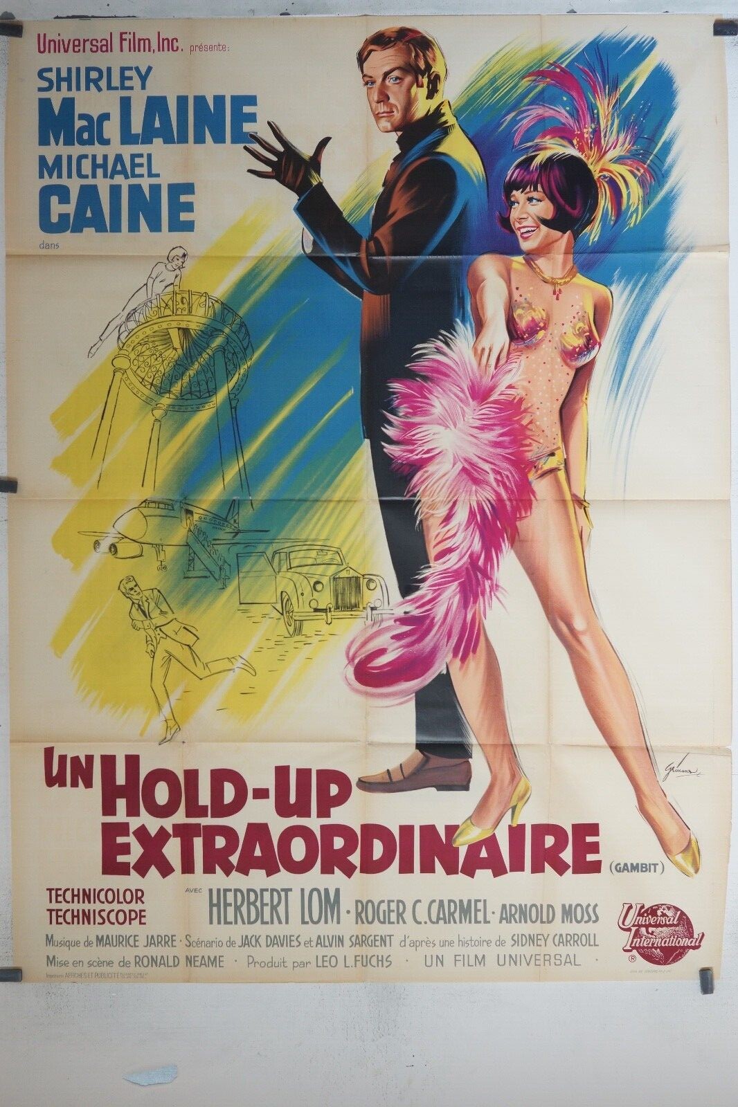 UN HOLD-UP EXTRAORDINAIRE ORIGINAL 120x160 Gambit 