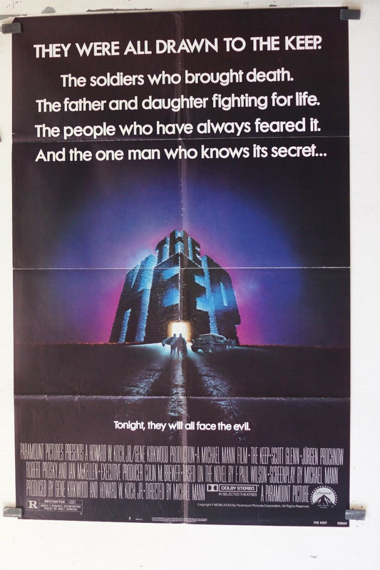 THE KEEP MOVIE POSTER 69x103 Michael Mann, Scott Glenn , Ian McKellen 