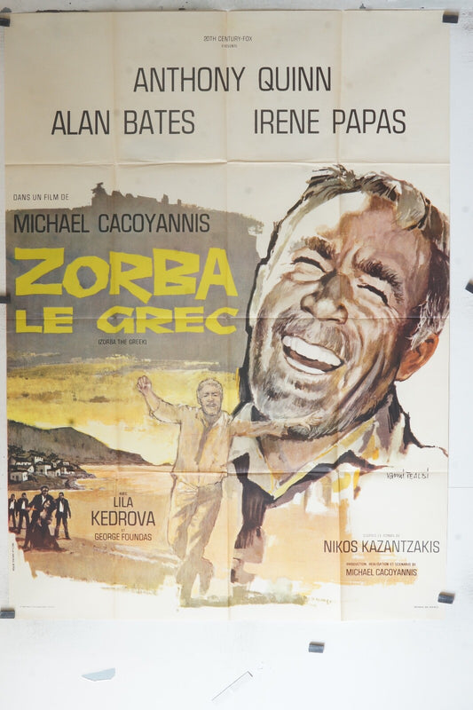 ZORBA LE GREC ORIGINAL 120x160 Aléxis Zorbas 