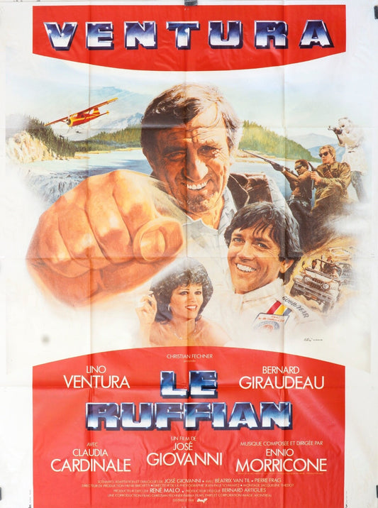 LE RUFFIAN movie poster original (120x160)  LINO VENTURA