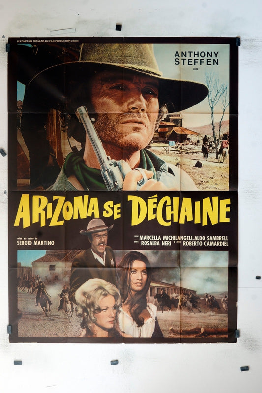 ARIZONA SE DÉCHAÎNE ANTHONY STEFFEN ORIGINAL 120x160 BERNARD BERTOLUCCI