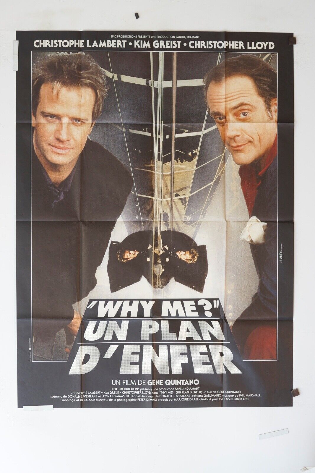 WHY ME ? UN PLAN D’ENFER ORIGINAL 120x160 GENE QUITANO