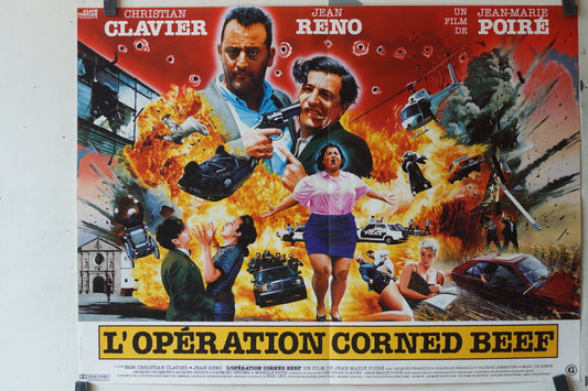 OPERATION CORNED BEEF (L’) MOVIE POSTER ORIGINAL (60X80) Christian Clavier 