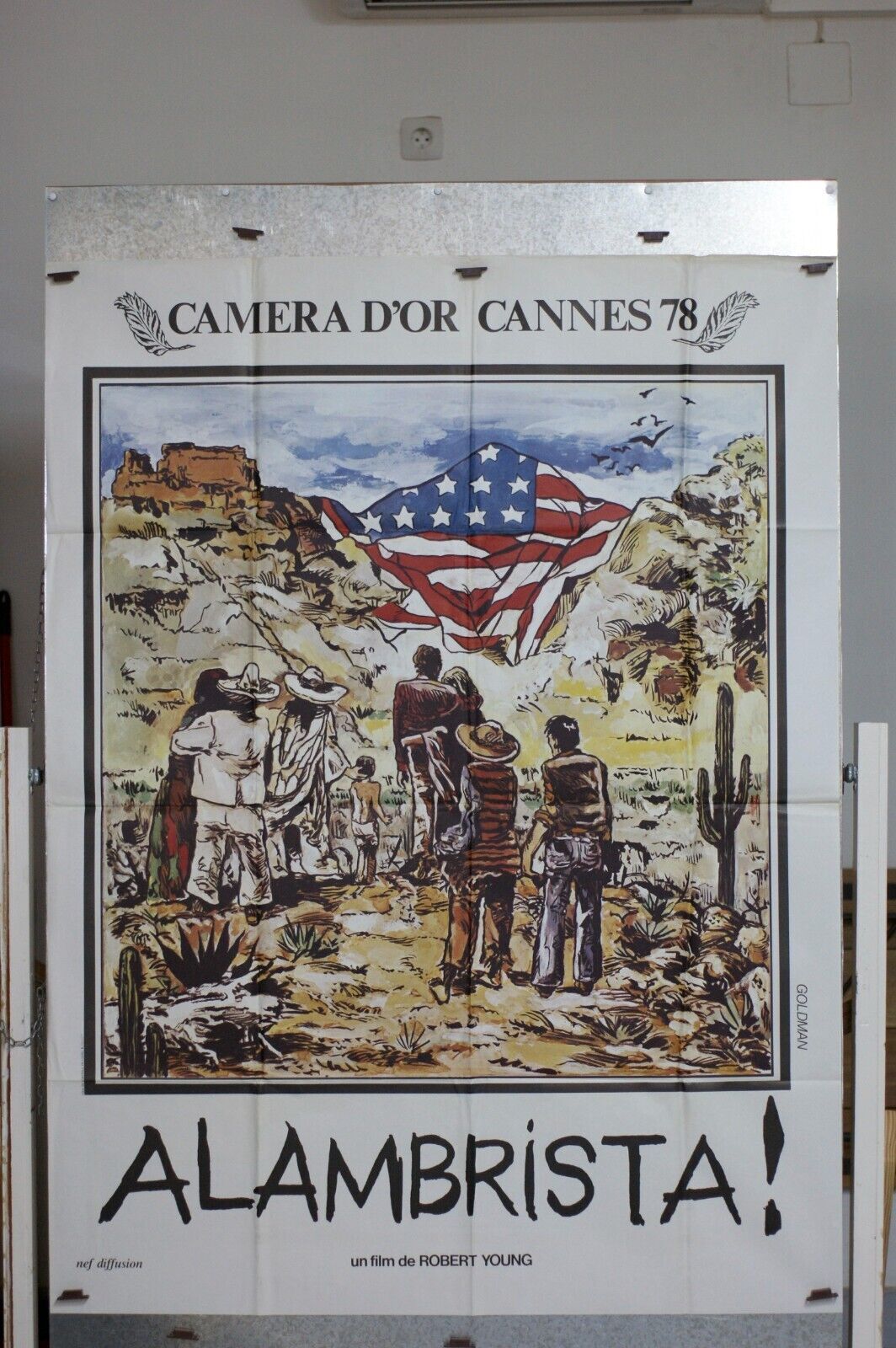ALAMBRISTA, CANNES 1978, POSTER ORIGINAL 120x160 , ROBERT YOUNG