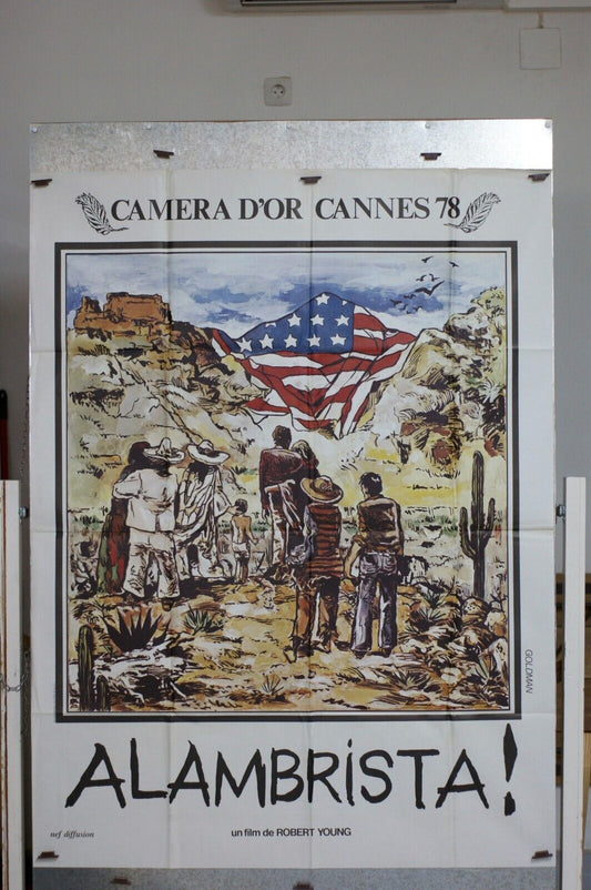 ALAMBRISTA, CANNES 1978, POSTER ORIGINAL 120x160 , ROBERT YOUNG