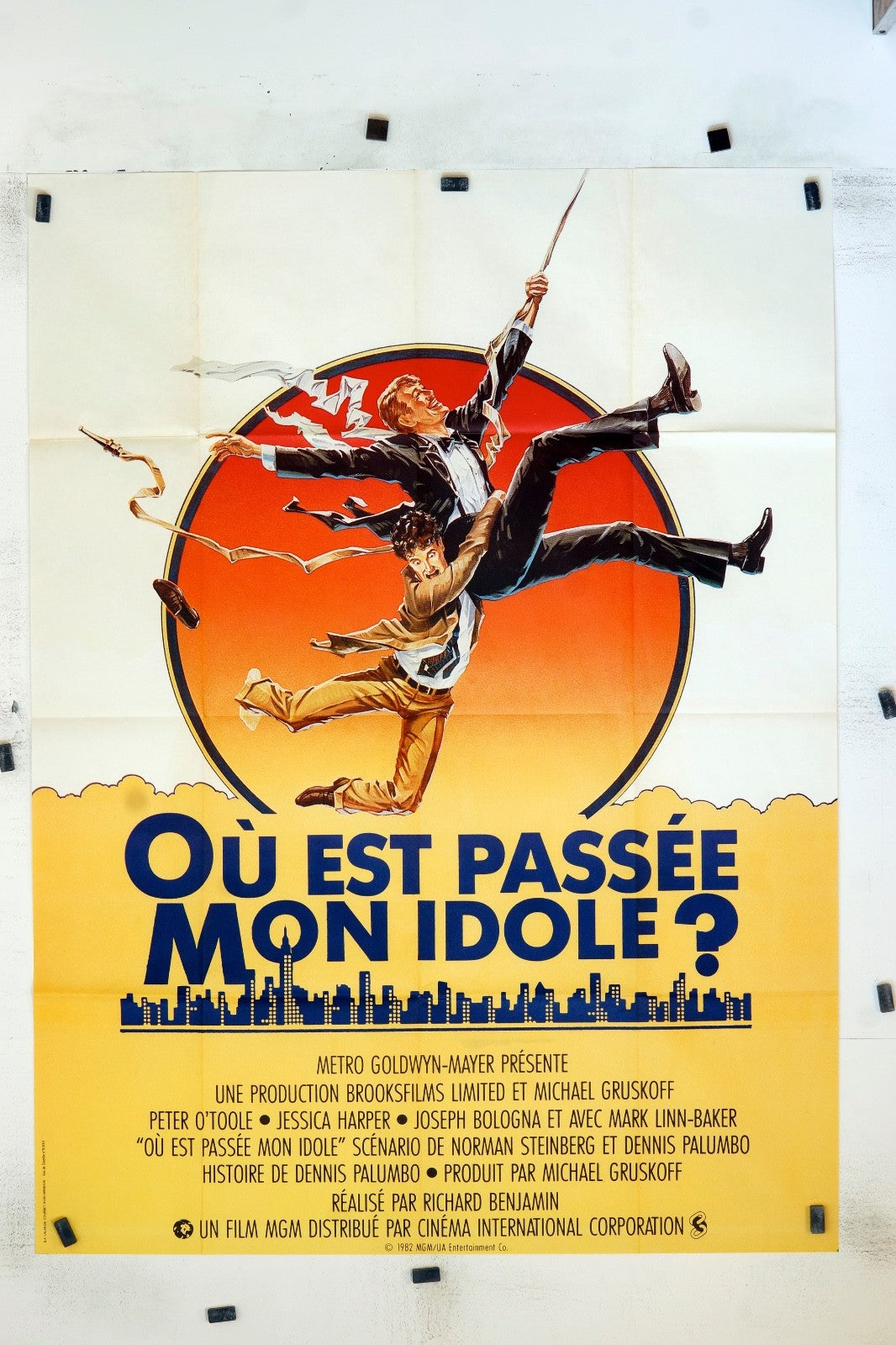 OÙ EST PASSÉ MON IDOLE ? PETER O’TOOLE ORIGINAL MOVIE POSTER 120x160