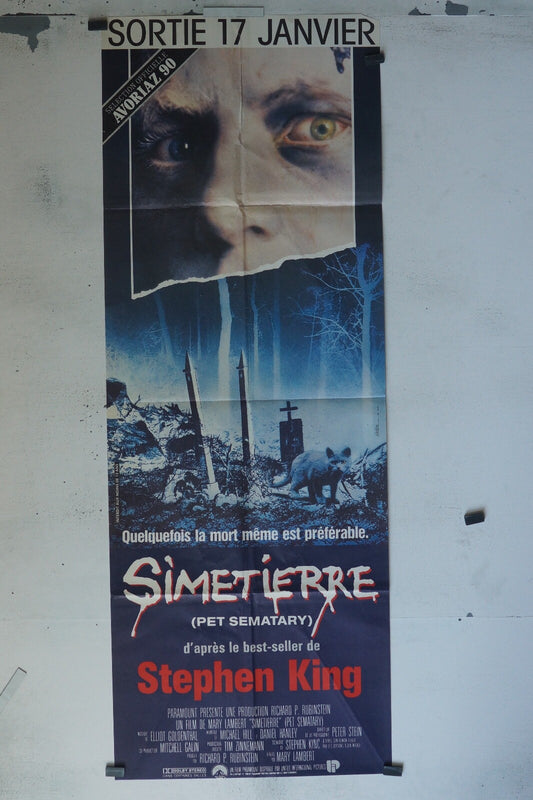 SIMETIERRE MOVIE POSTER ORIGINAL 60x160 ELLIOT GOLDENTHAL