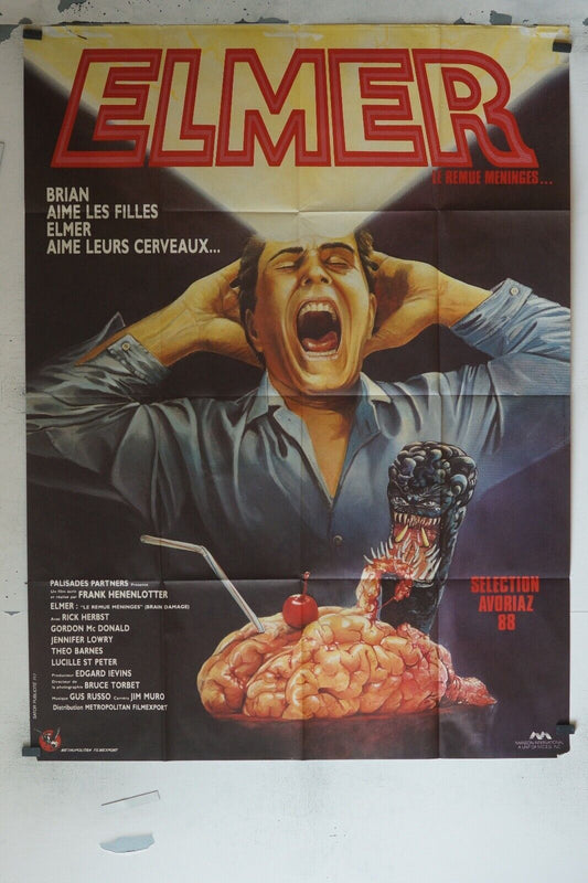 ELMER MOVIE POSTER ORIGINAL (120x160). RICK HERBST