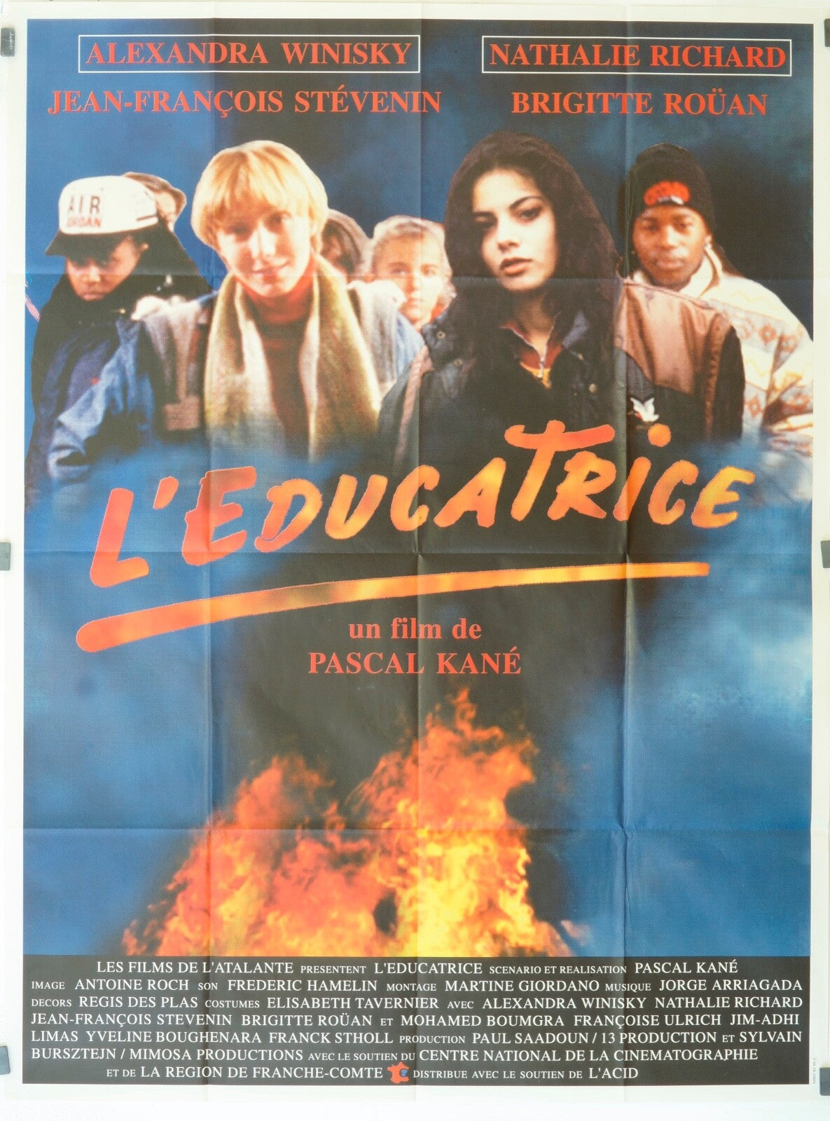 L’ÉDUCATRICE POSTER ORIGINAL 120x160 ALEXANDRA WINISKY