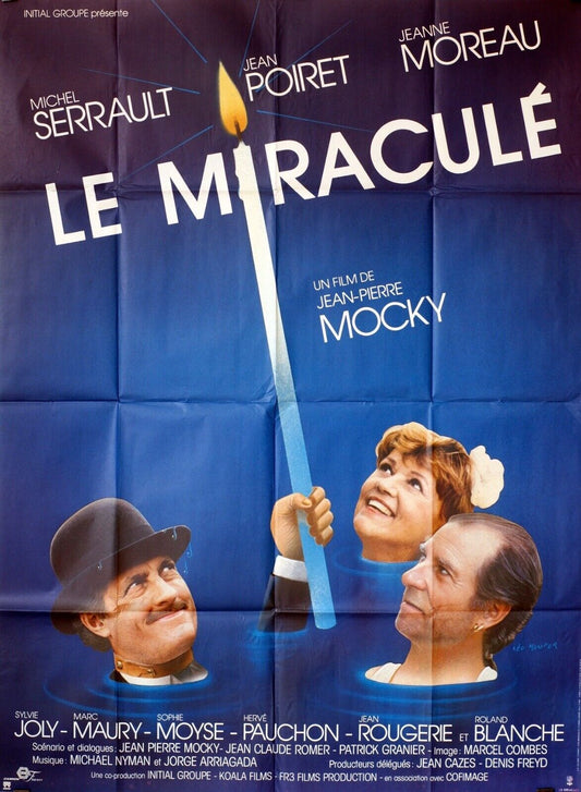 LE MIRACULÉ MOVIE POSTER ORIGINAL 120x160  MICHEL SERRAULT