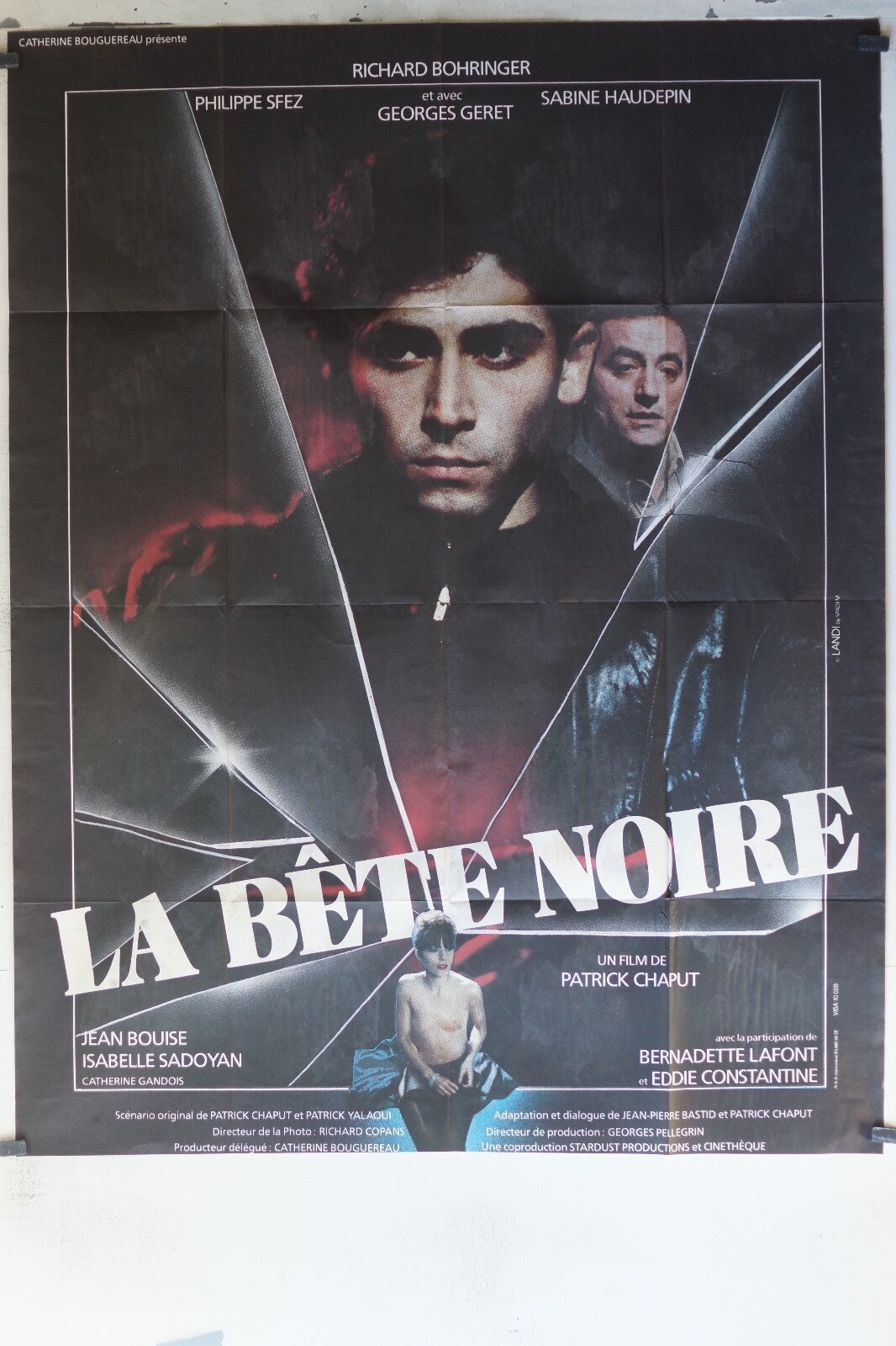 BETE NOIRE (LA) ORIGINAL 120x160 Richard Bohringer , Philippe Sfez