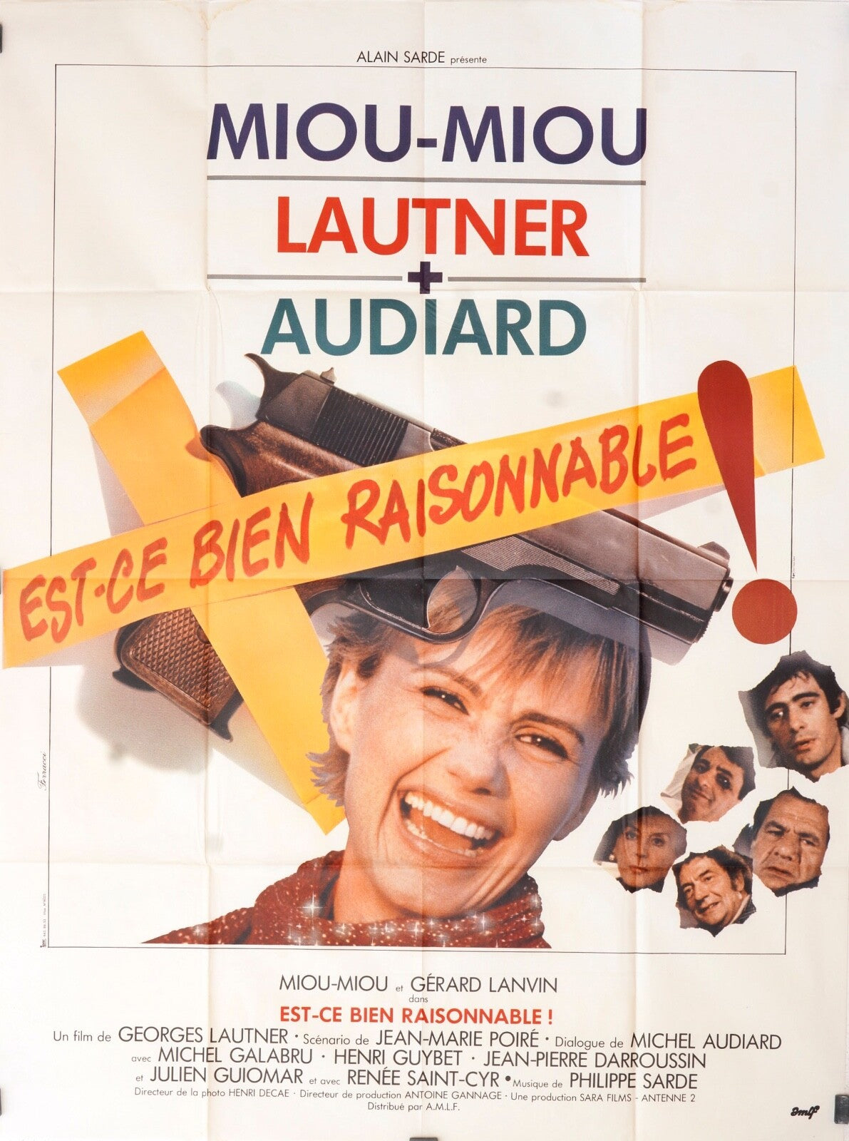 EST-CE BIEN RAISONNABLE ? MIOU-MIOU MOVIE POSTER ORIGINAL (120X160)