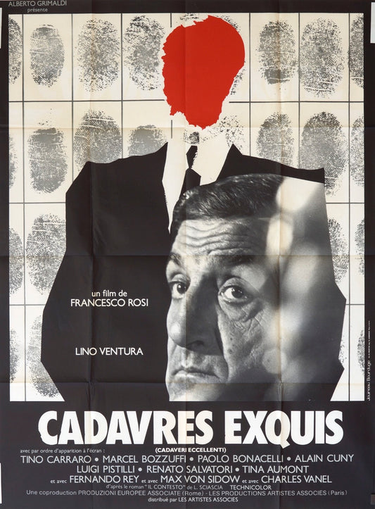 CADAVRES EXQUIS LINO VENTURO ORIGINAL MOVIE POSTER ORIGINAL 120x160