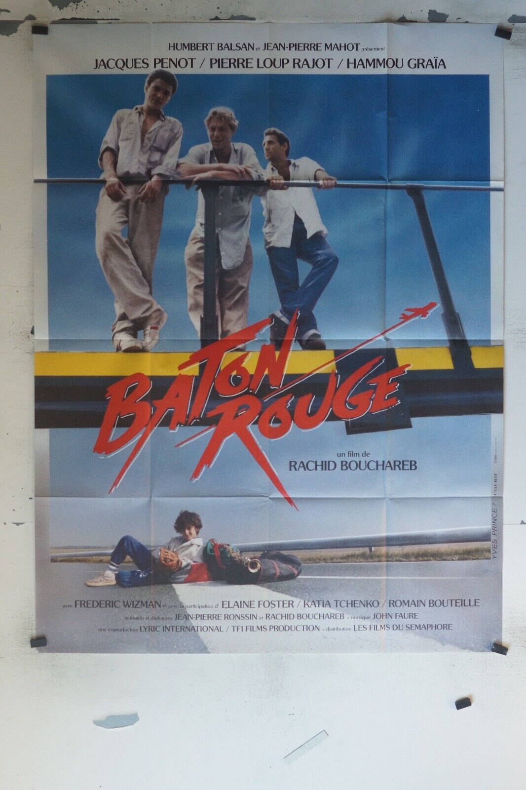 BATON ROUGE MOVIE POSTER ORIGINAL 120x160 JACQUES PENOT