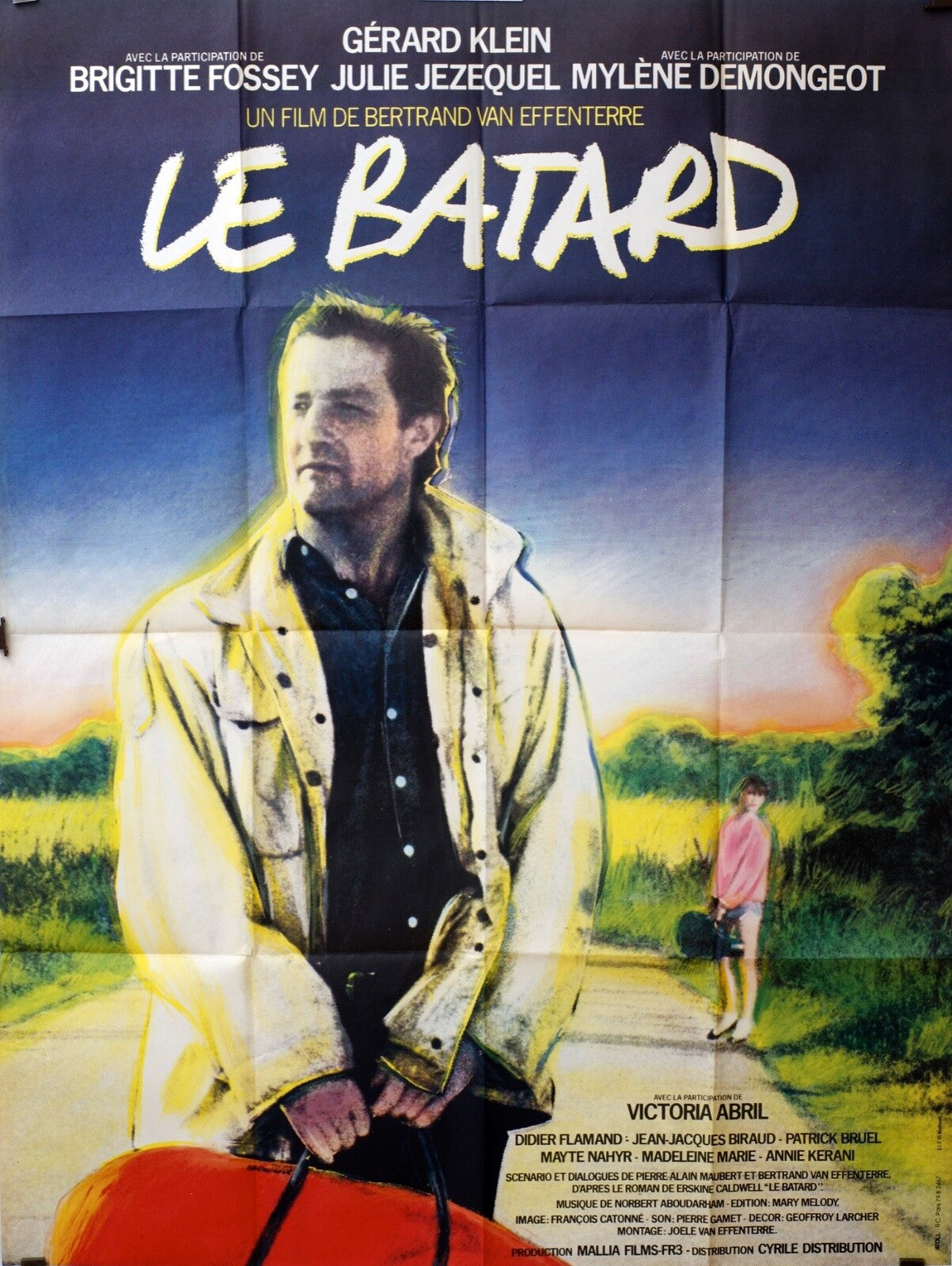 LE BATARD MOVIE POSTER ORIGINAL 120x160 GÉRARD KLEIN