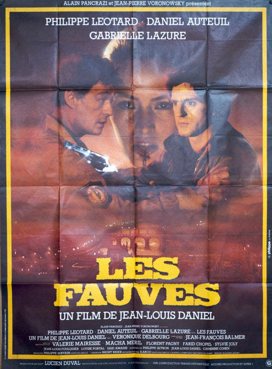 LES FAUVES  PHILIPPES LEOTARD MOVIE POSTER ORIGINAL 120x160