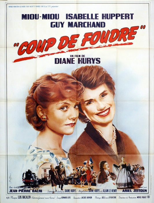 COUP DE FOUDRE MOVIE POSTER ORIGINAL 120x160 MIOU MIOU