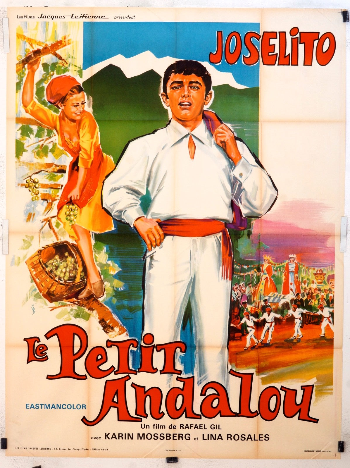 LE PETIT ANDALOU JOSELITO POSTER ORIGINAL (120x160)