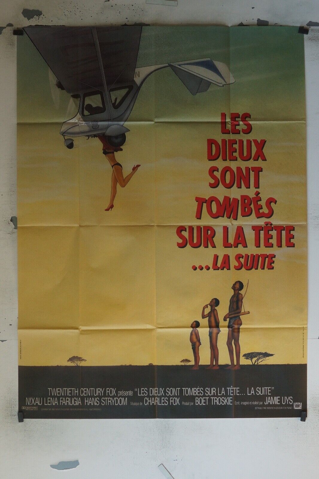 LES DIEUX SONT TOMBÉS SUR LA TÊTE… SUITE MOVIE POSTER ORIGINAL 120x160