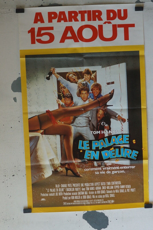 LE PALACE EN DÉLIRE POSTER ORIGINAL (60x160) TOM HANKS