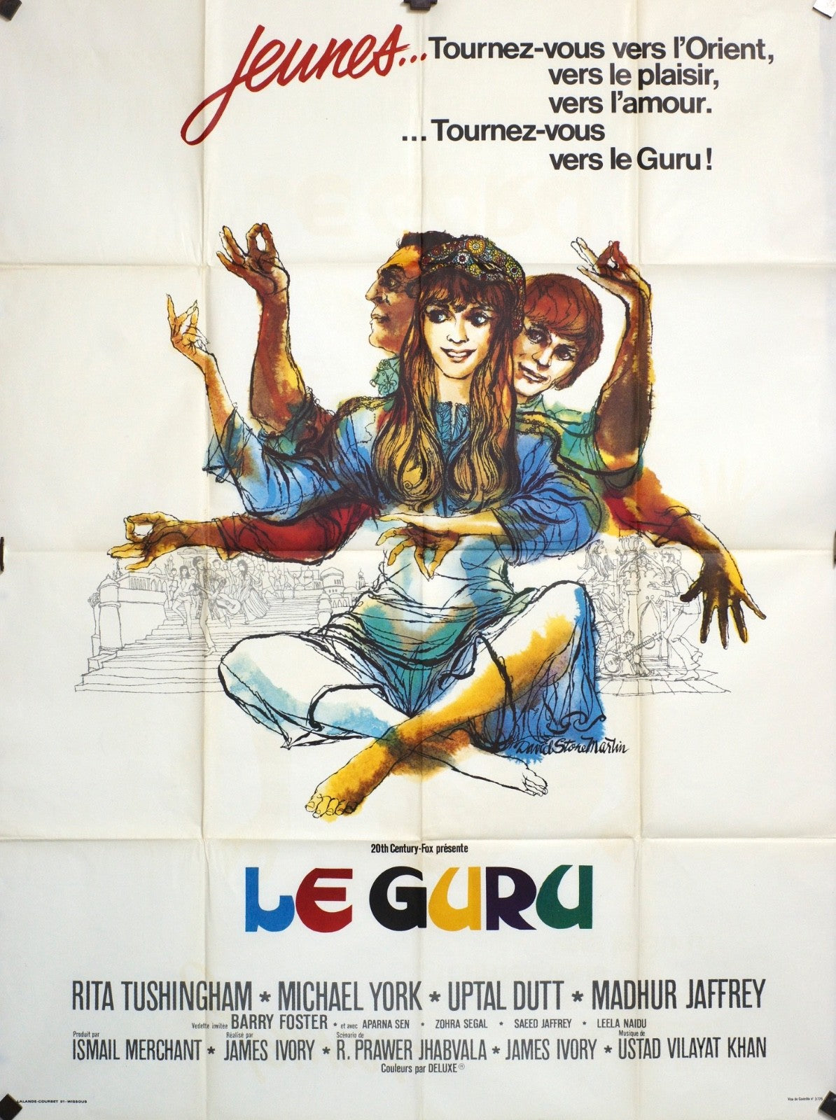LE GURU RITA TUSHINGHAM ORIGINAL MOVIE POSTER 120x160