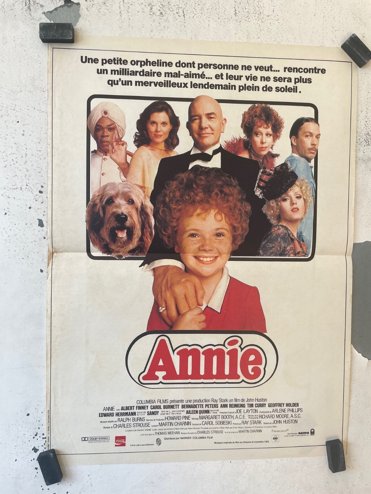 ANNIE POSTER ORIGINAL (40X60) ALBERT FINNEY – CAROL BURNETT
