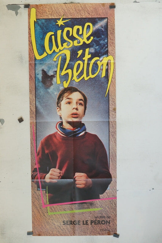 LAISSE BÉTON POSTER ORIGINAL 60x160 SERGE LE PÉRON