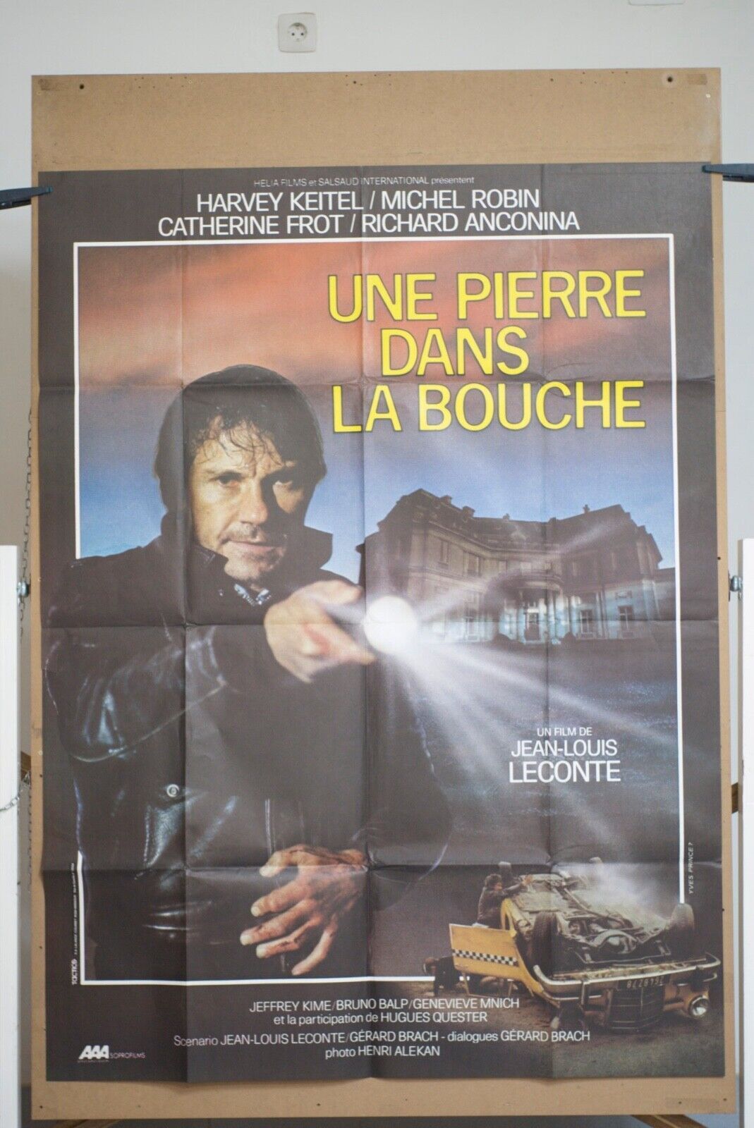 UNE PIERRE DANS LA BOUCHE MOVIE POSTER ORIGINAL 120x160 HARVEY KEITEL